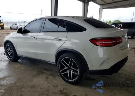 2019 Mercedes-Benz Gle Coupe 43 Amg z USA, uszkodzony, nr VIN 4JGED6EB6KA137329